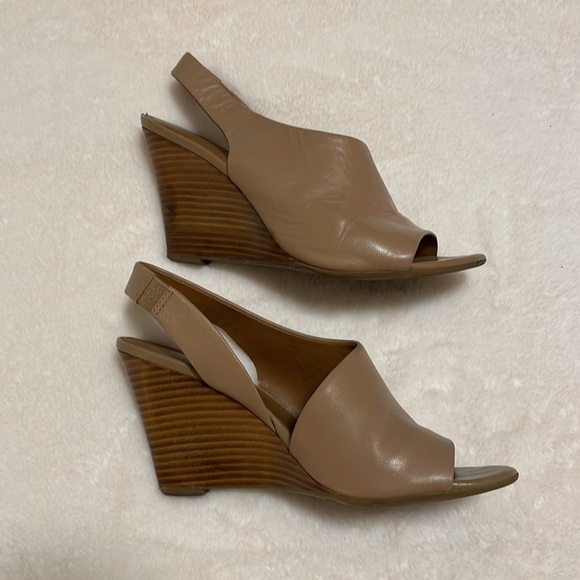 Franco Sarto Wedge Sling-back Sandals size 7 - Picture 2 of 7